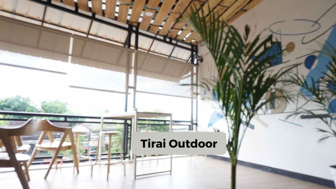 Tirai Outdoor untuk Kafe dan Restoran