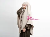 Khimar Bandana Khiban Bahan Mazen Anti UV Inspirasi Gaya untuk Muslimah Bertubuh Mungil